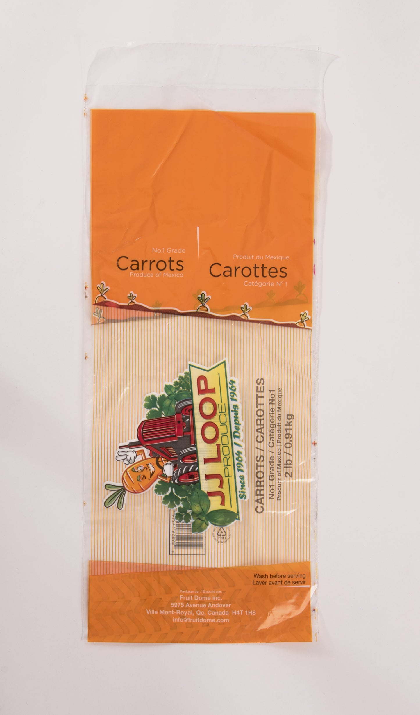 Bolsa Agrícola Zanahoria